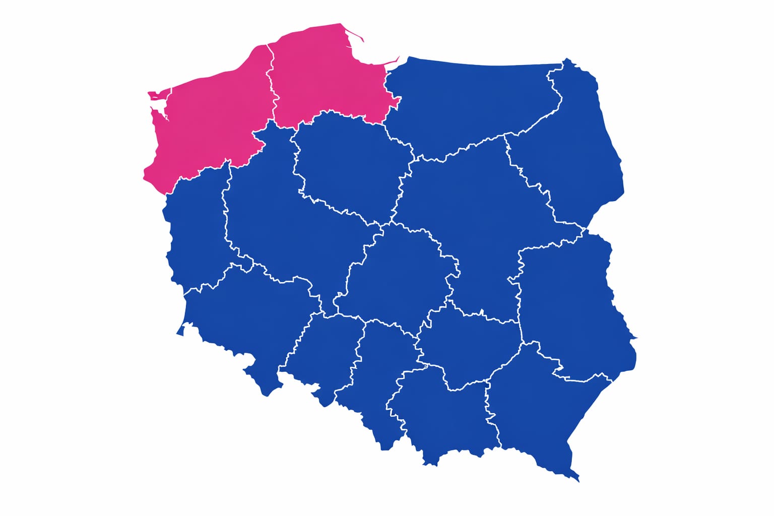 Obszar działania: zachodniopomorskie, pomorskie, kujawsko-pomorskie